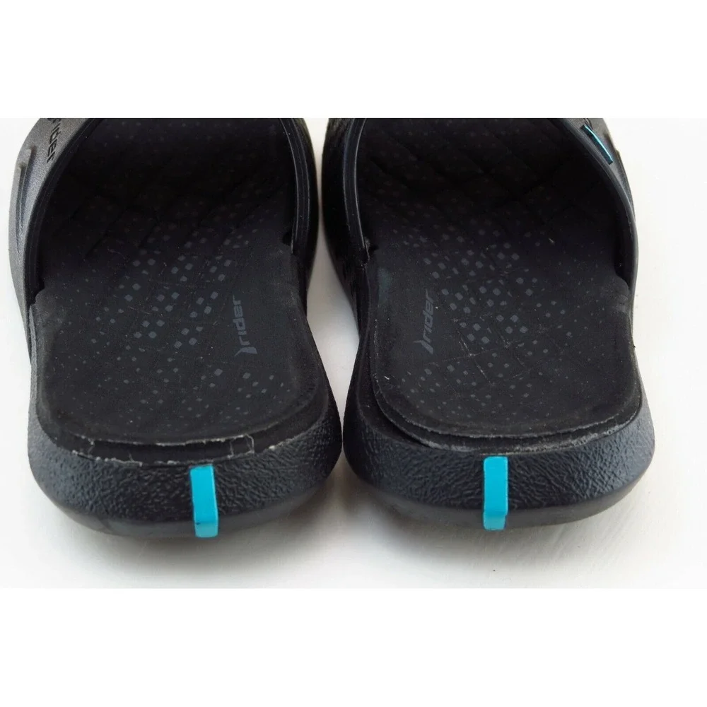 Rider Toddler Unisex 9‎ Medium Black Slides Synthetic